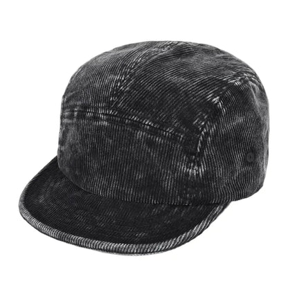 Urban Corduroy Short Brim Five-Panel Baseball Cap - Urban Caps
