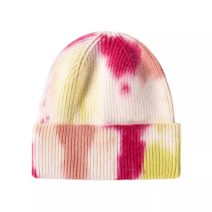 Winter Tie-Dye Beanie For City Style In Cold Weather - Urban Caps
