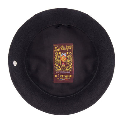 Laulhère Vrai Basque Wool Beret – 10" Diameter