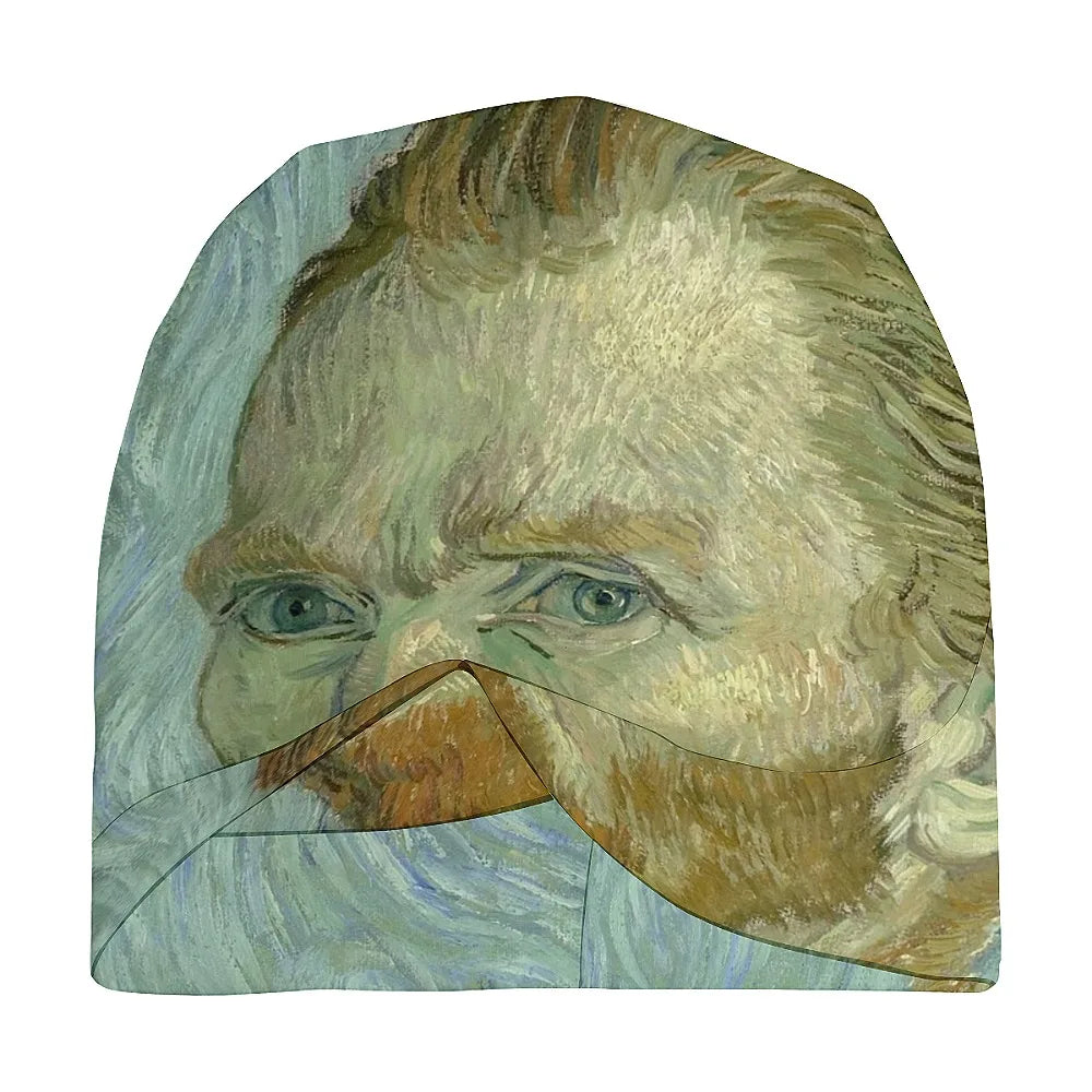 Van Gogh Snood Beanie Art Inspired Winter Accessory - Urban Caps