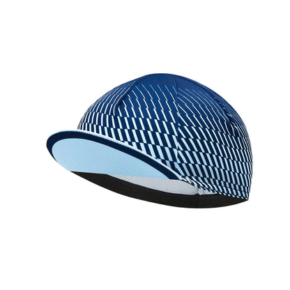 Vancouver Striped Cycling Cap Acrylic Adjustable 54 to 65 cm for Every Ride