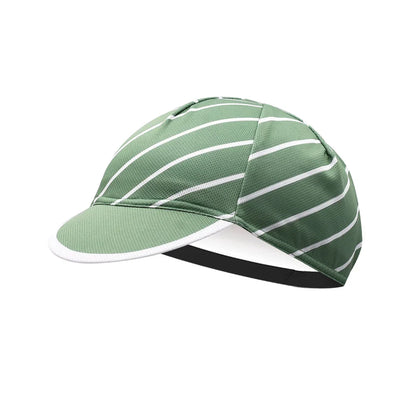 Vancouver Striped Cycling Cap Acrylic Adjustable 54 to 65 cm for Every Ride