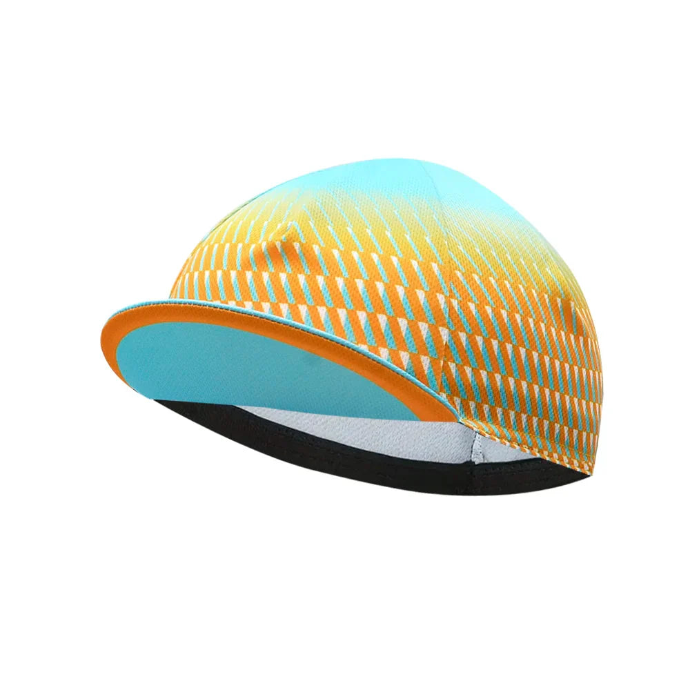 Vancouver Striped Cycling Cap Acrylic Adjustable 54 to 65 cm for Every Ride
