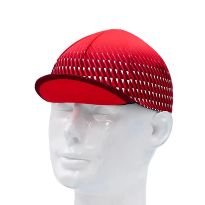 Vancouver Striped Cycling Cap Acrylic Adjustable 54 to 65 cm for Every Ride