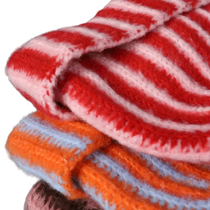 The Vermont Winter Knitted Striped Beanie Classic - Urban Caps