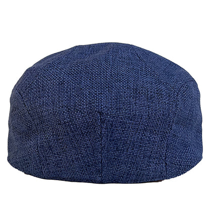 Verona Linen Flat Cap – Breathable Lightweight Summer Classic Cap