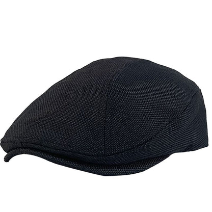 Verona Linen Flat Cap – Breathable Lightweight Summer Classic Cap