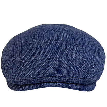 Verona Linen Flat Cap – Breathable Lightweight Summer Classic Cap