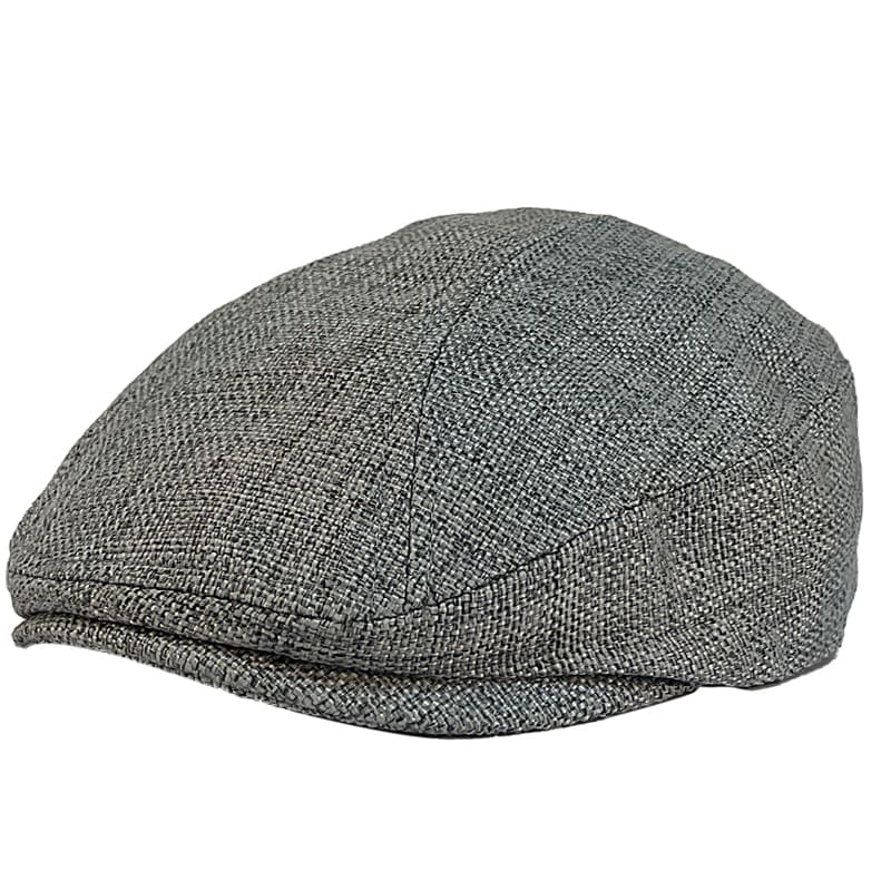 Verona Linen Flat Cap – Breathable Lightweight Summer Classic Cap