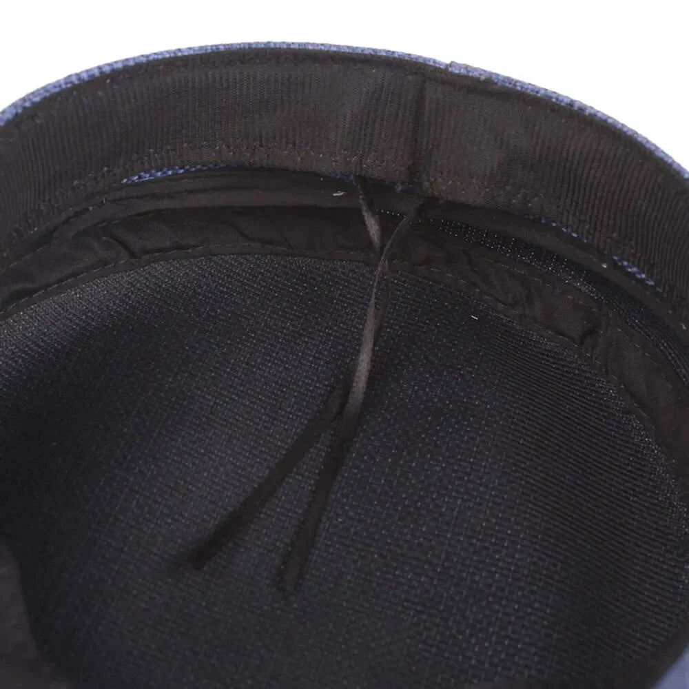 Victory Plain Linen Sailor Cap - Lightweight Nautical Style For Casual Looks Versatile