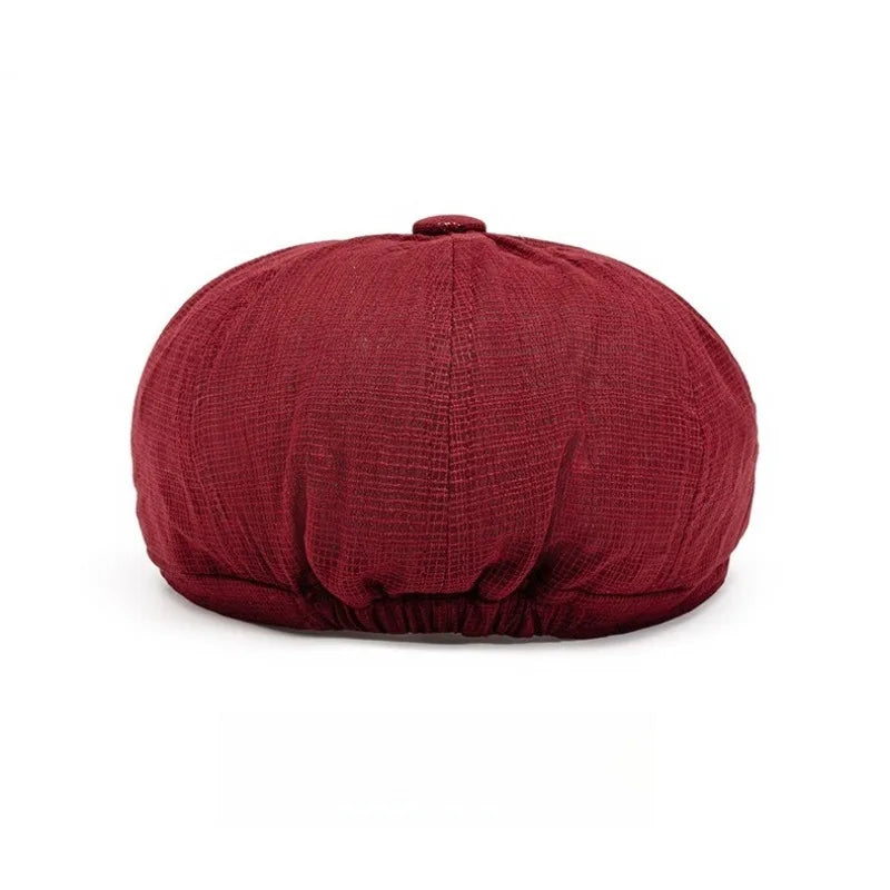 Villeneuve Summer Newsboy Cap - Lightweight Classic Cap For Warm Weather And Casual Looks