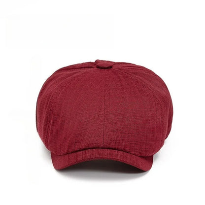 Villeneuve Summer Newsboy Cap - Lightweight Classic Cap For Warm Weather And Casual Looks