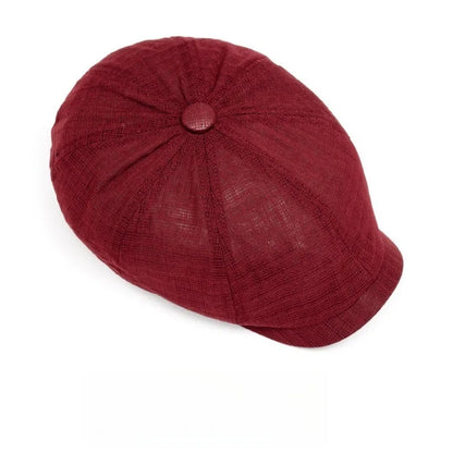 Villeneuve Summer Newsboy Cap - Lightweight Classic Cap For Warm Weather And Casual Looks
