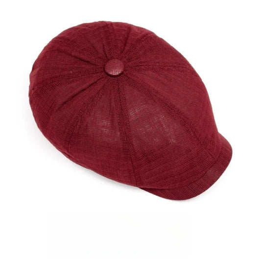 Villeneuve Summer Newsboy Cap - Lightweight Classic Cap For Warm Weather And Casual Looks