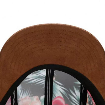 Vintage Roses Floral Five-Panel Cap Modern Style - Urban Caps