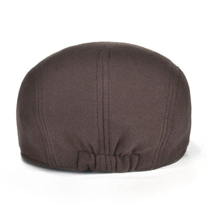 Voboom Classic Cotton Flat Cap - Timeless Cotton Cap For Everyday Casual Style Vintage