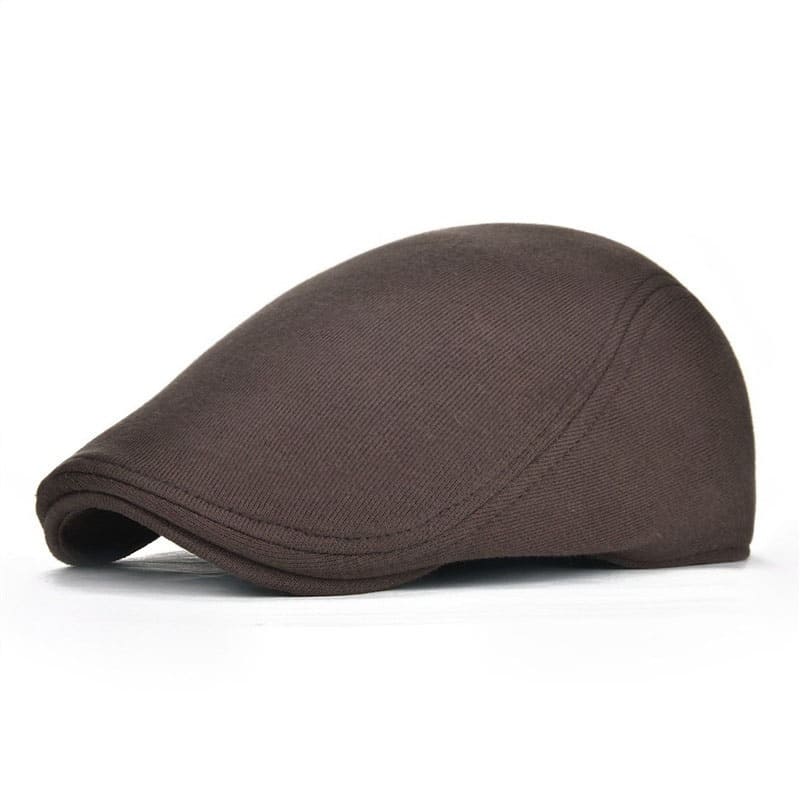 Voboom Classic Cotton Flat Cap - Timeless Cotton Cap For Everyday Casual Style Vintage