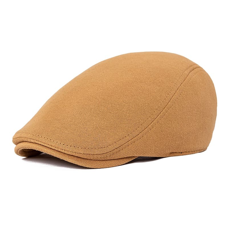 Voboom Classic Cotton Flat Cap - Timeless Cotton Cap For Everyday Casual Style Vintage