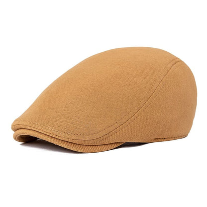 Voboom Classic Cotton Flat Cap - Timeless Cotton Cap For Everyday Casual Style Vintage