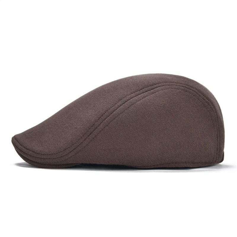 Voboom Classic Cotton Flat Cap - Timeless Cotton Cap For Everyday Casual Style Vintage