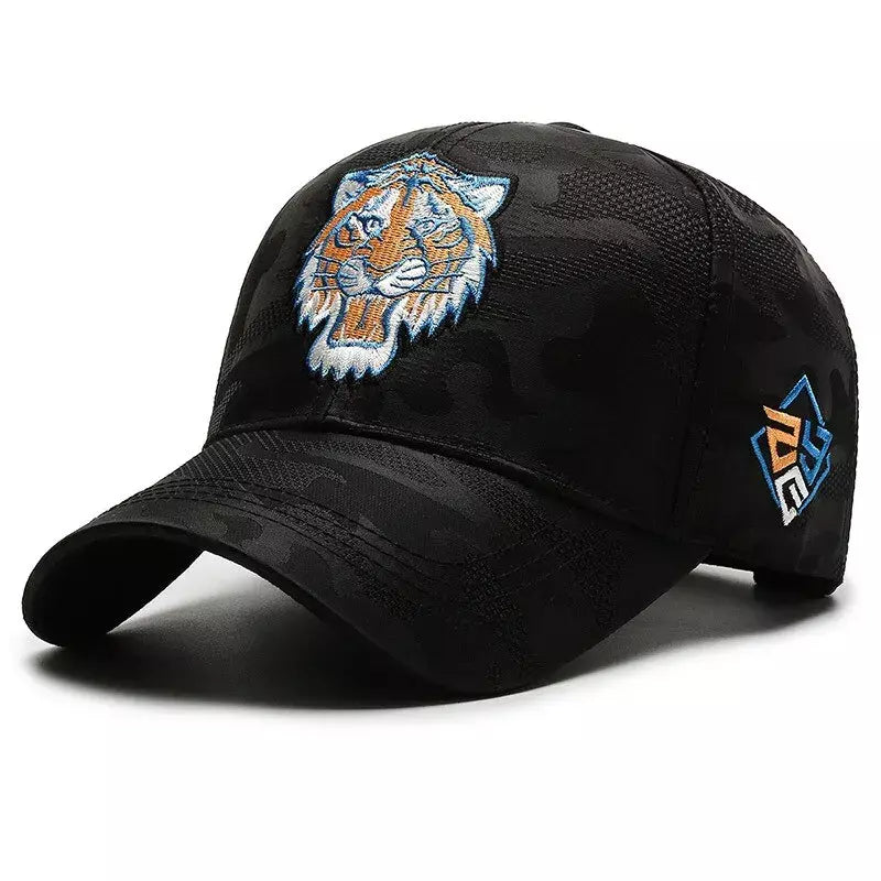 Voron Tiger Baseball Cap - Classic Embroidered Baseball Cap With Timeless Sports Style
