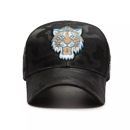 Voron Tiger Baseball Cap - Classic Embroidered Baseball Cap With Timeless Sports Style