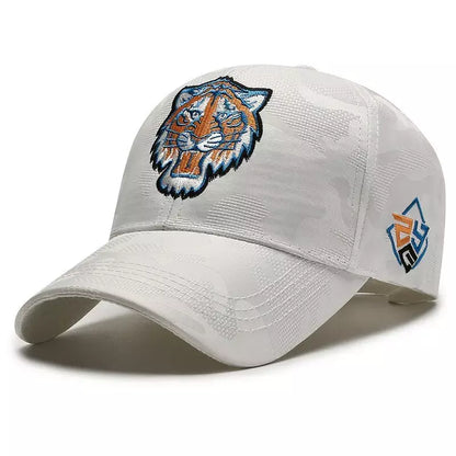 Voron Tiger Baseball Cap - Classic Embroidered Baseball Cap With Timeless Sports Style
