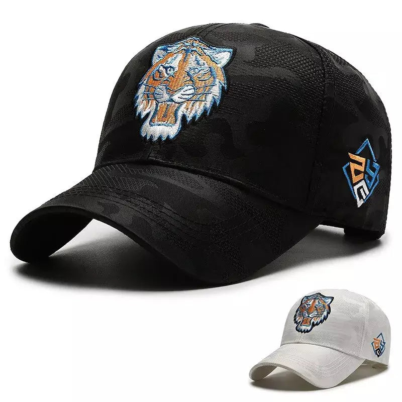 Voron Tiger Baseball Cap - Classic Embroidered Baseball Cap With Timeless Sports Style