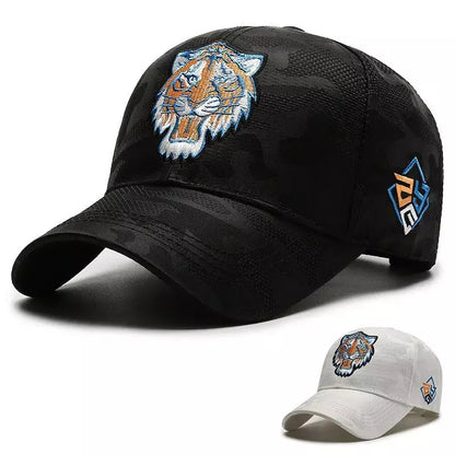Voron Tiger Baseball Cap - Classic Embroidered Baseball Cap With Timeless Sports Style