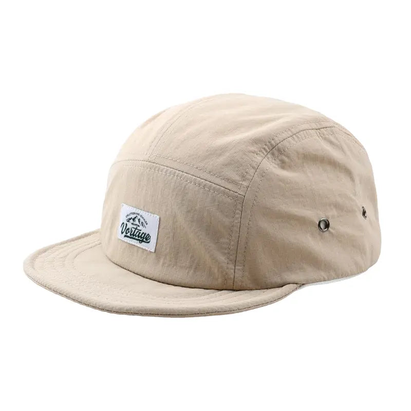 Vortage Vintage 5-Panel Cap Modern Streetwear Essential - Urban Caps