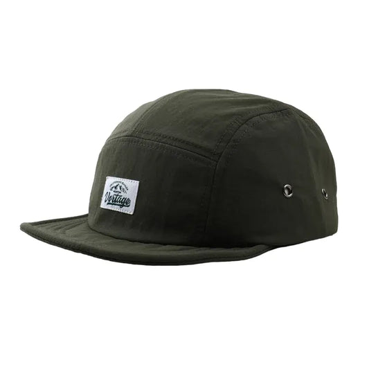 Vortage Vintage 5-Panel Cap Modern Streetwear Essential - Urban Caps