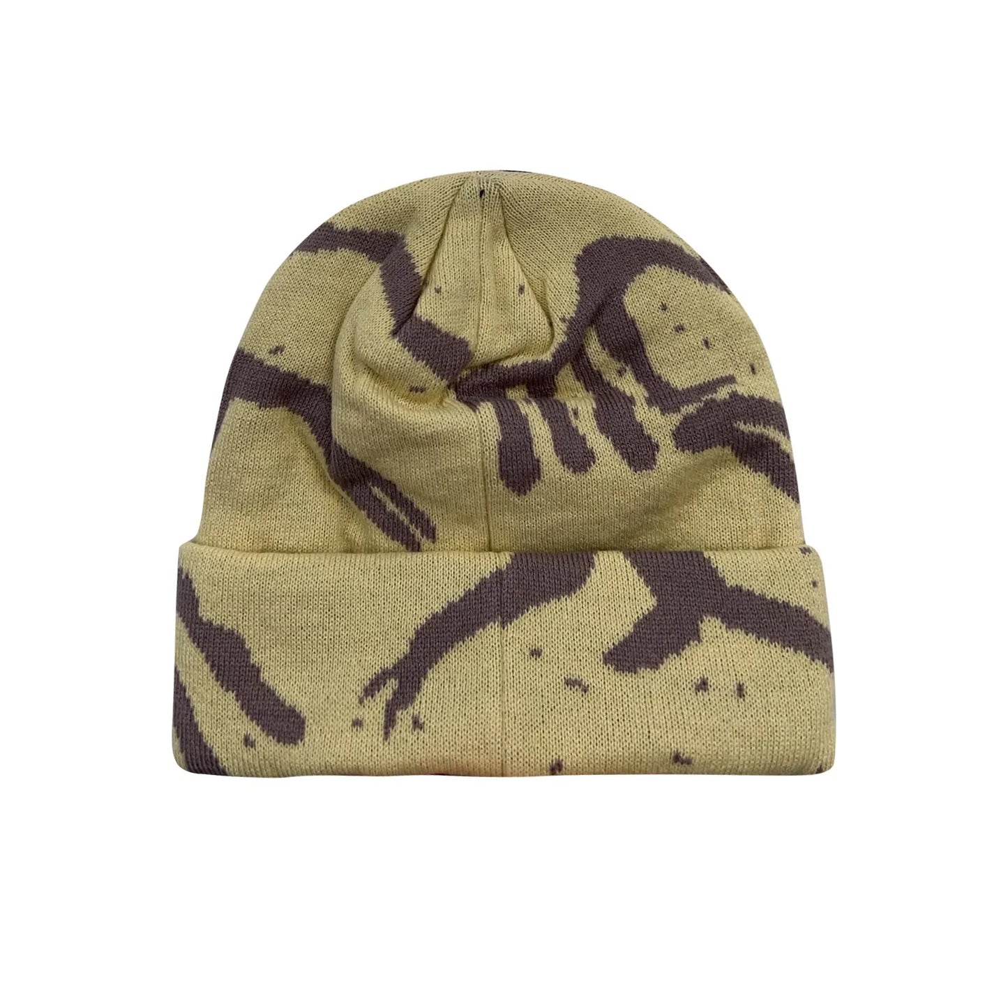 Vortex Winter Abstract Beanie - Warm, Versatile Winter Beanie With An Abstract Pattern