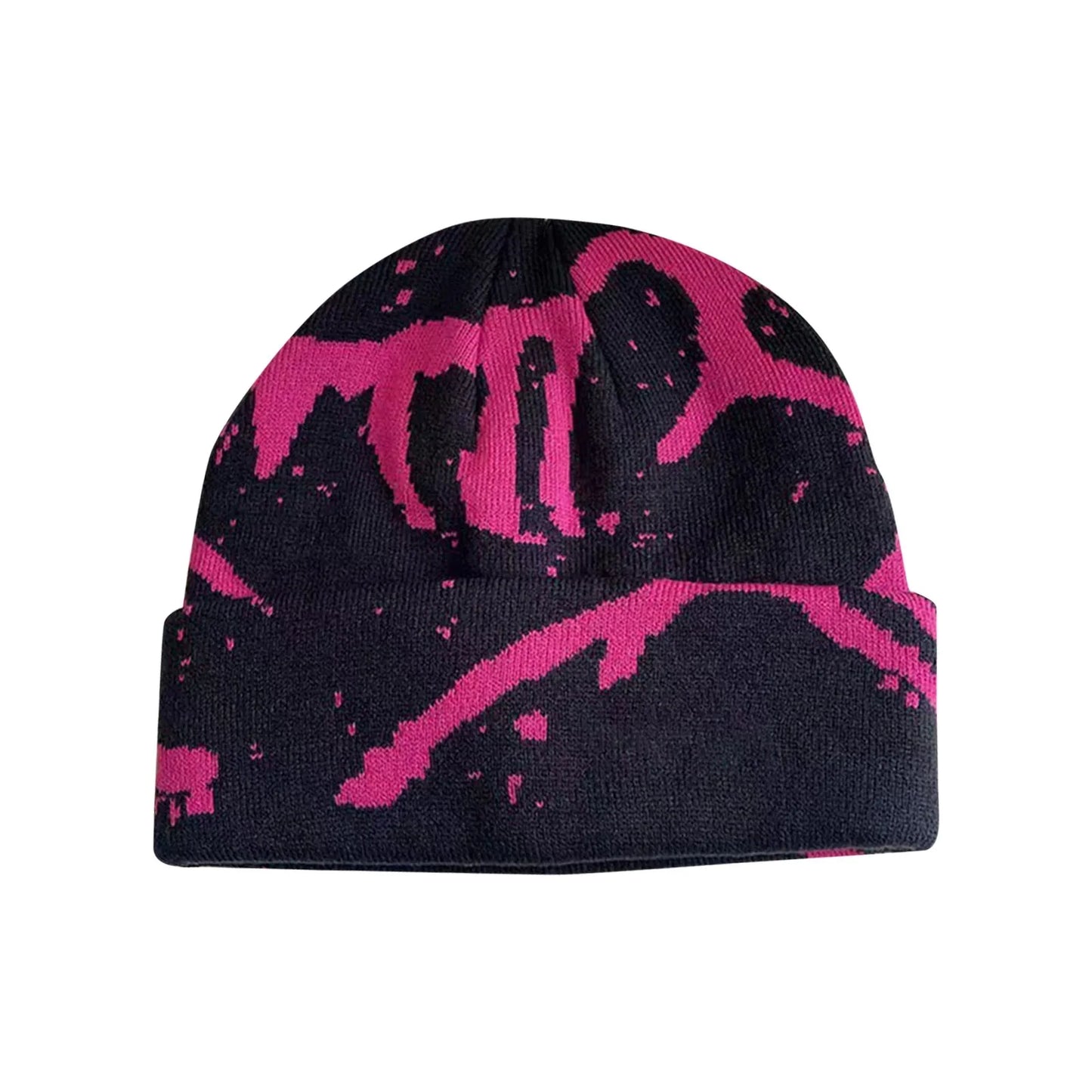 Vortex Winter Abstract Beanie - Warm, Versatile Winter Beanie With An Abstract Pattern