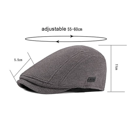 WIIW Cotton Flat Cap - Timeless Cotton Flat Cap With Classic Shape For Any Occasion