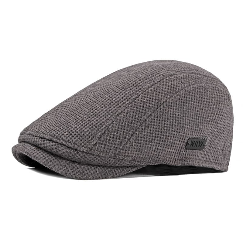 WIIW Cotton Flat Cap - Timeless Cotton Flat Cap With Classic Shape For Any Occasion