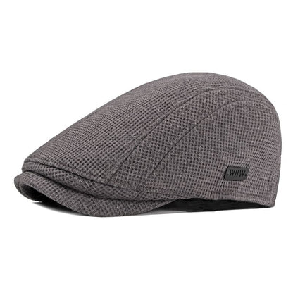 WIIW Cotton Flat Cap - Timeless Cotton Flat Cap With Classic Shape For Any Occasion