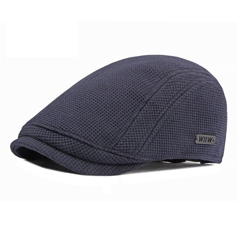 WIIW Cotton Flat Cap - Timeless Cotton Flat Cap With Classic Shape For Any Occasion