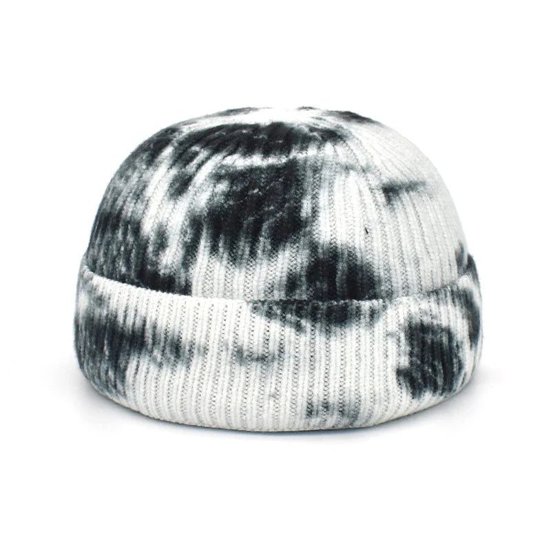 Urban-winter-print-skullie-docker-brimless-melon-cap