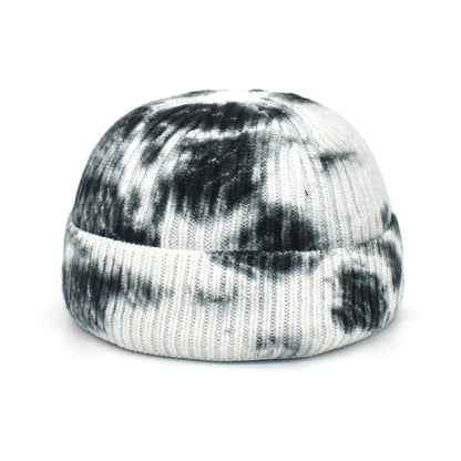 Urban-winter-print-skullie-docker-brimless-melon-cap