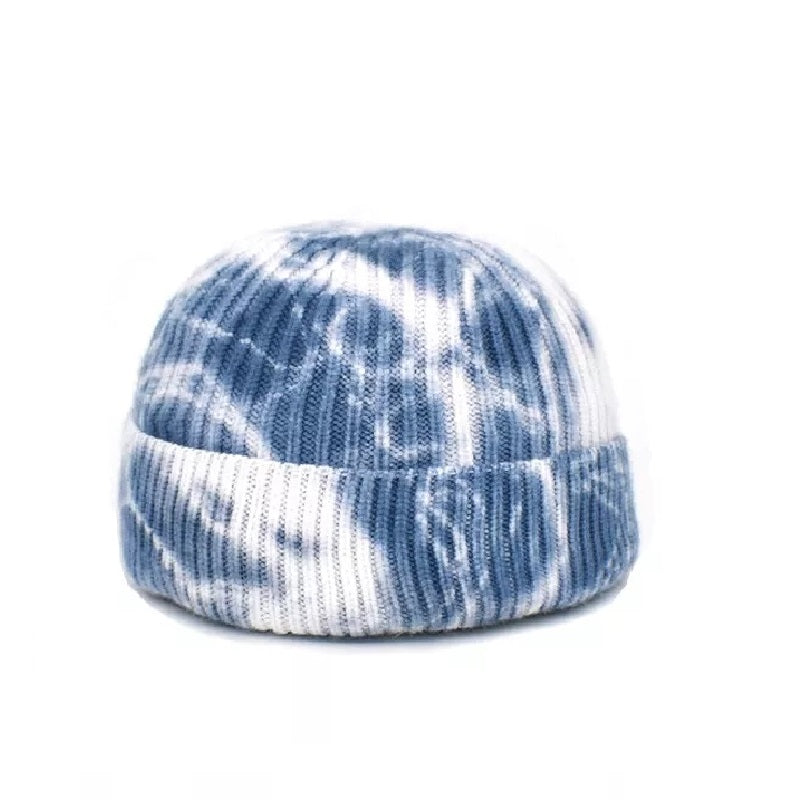 Urban-winter-print-skullie-docker-brimless-melon-cap