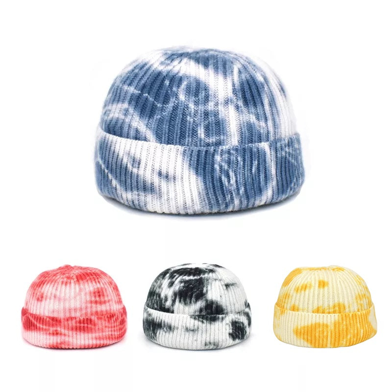 WZCX Tie Dye Cotton Beanie Premium Quality Iconic Everyday Style - Urban Caps