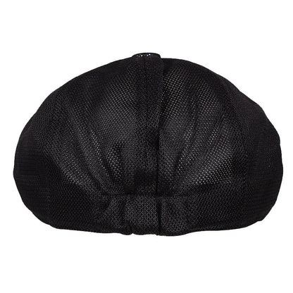 Warren Mesh Newsboy Cap - Classic Newsboy Style With Breathable Mesh For All Day Comfort
