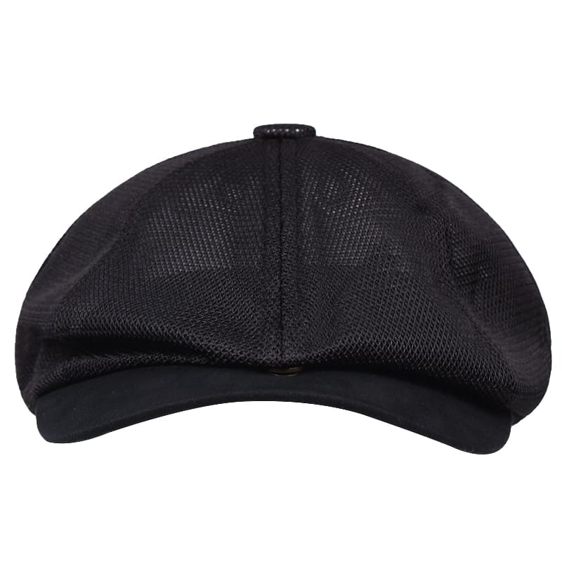Warren Mesh Newsboy Cap - Classic Newsboy Style With Breathable Mesh For All Day Comfort