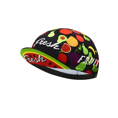 Watermelon Fresh Fruit Cycling Cap Lightweight Acrylic Breathable For Rides