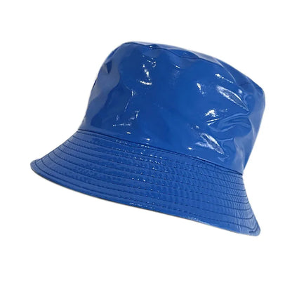 Reversible Leather Bucket Hat – Waterproof Adjustable Hat