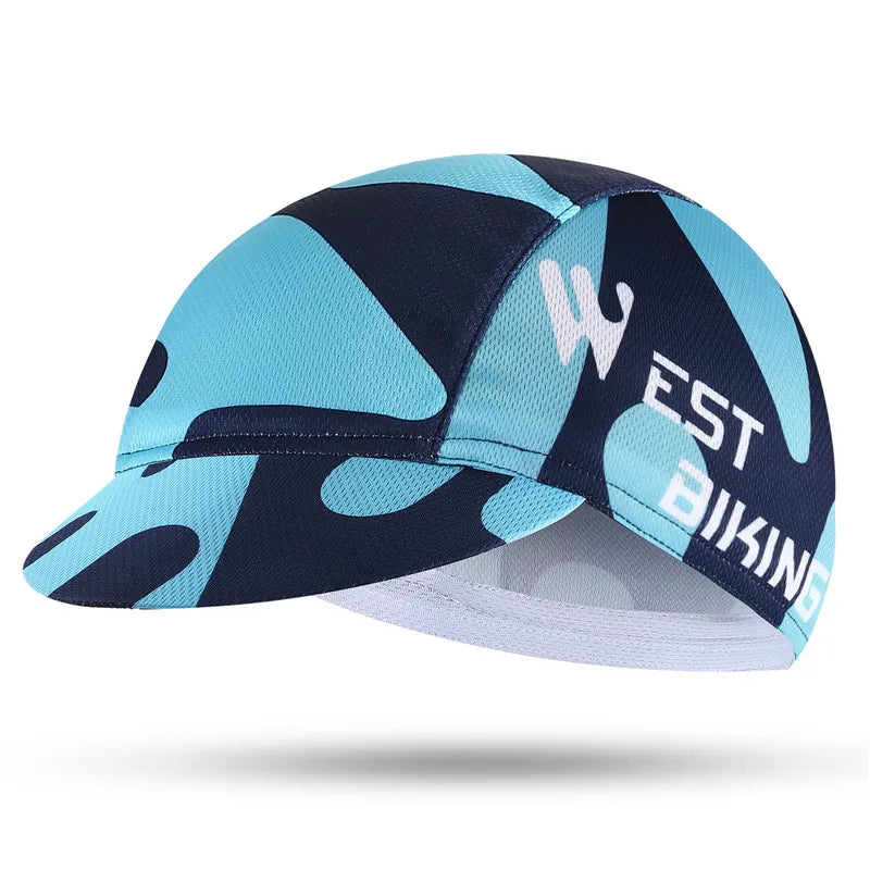 West Biking Series Cycling Cap Lightweight All Season Acrylic Cap For Riders