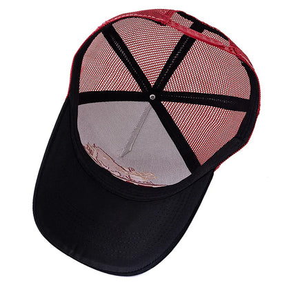 Wild Buffalo Station Trucker Cap - Timeless Trucker Style For Casual Use And Day Comfort