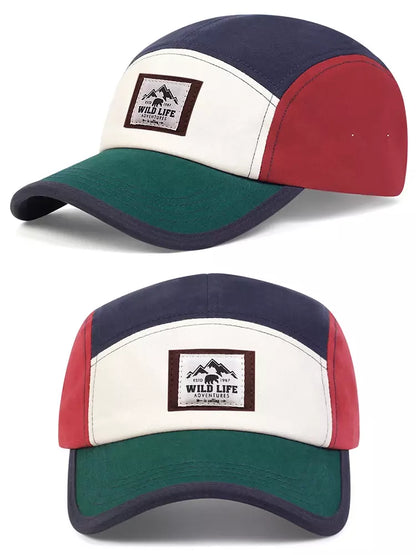 Wild Life Adventures Patchwork 5 Panels Cap - Urban Caps