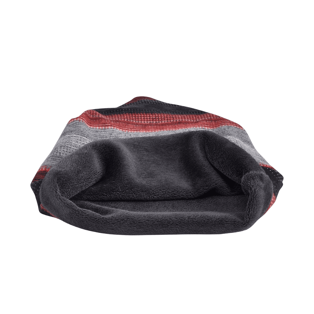 Winter Velvet Lining Striped Beanie Classic Stylish Accessory - Urban Caps