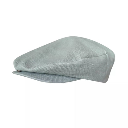 Wright Vintage Linen Flat Cap - Lightweight Linen Cap With A Timeless Silhouette